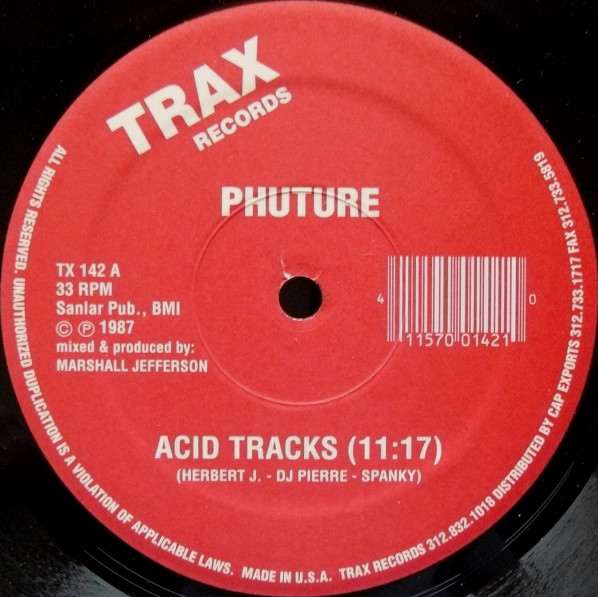 picture of Acid Tracks label